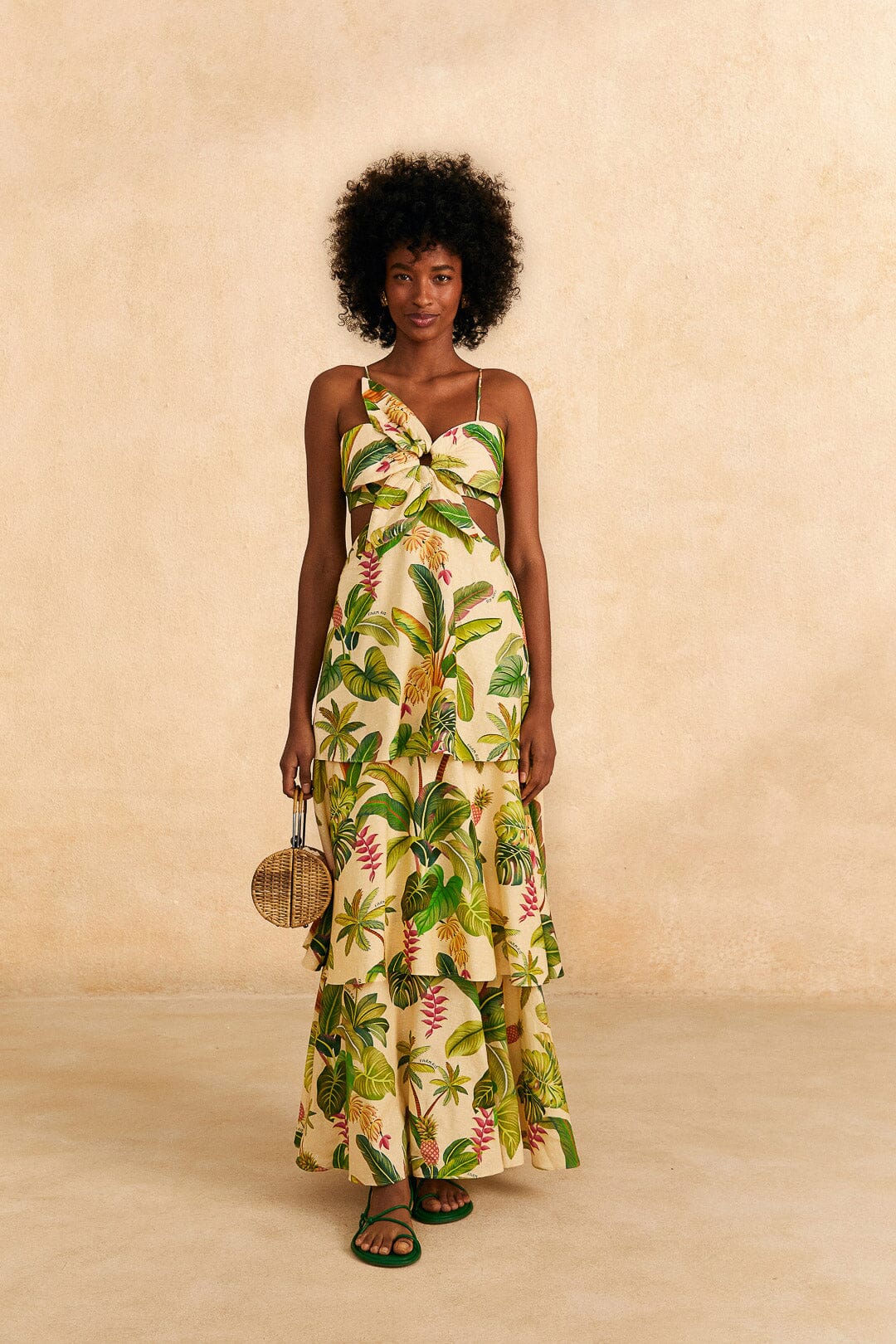 PARADISE FOREST MAXI DRESS