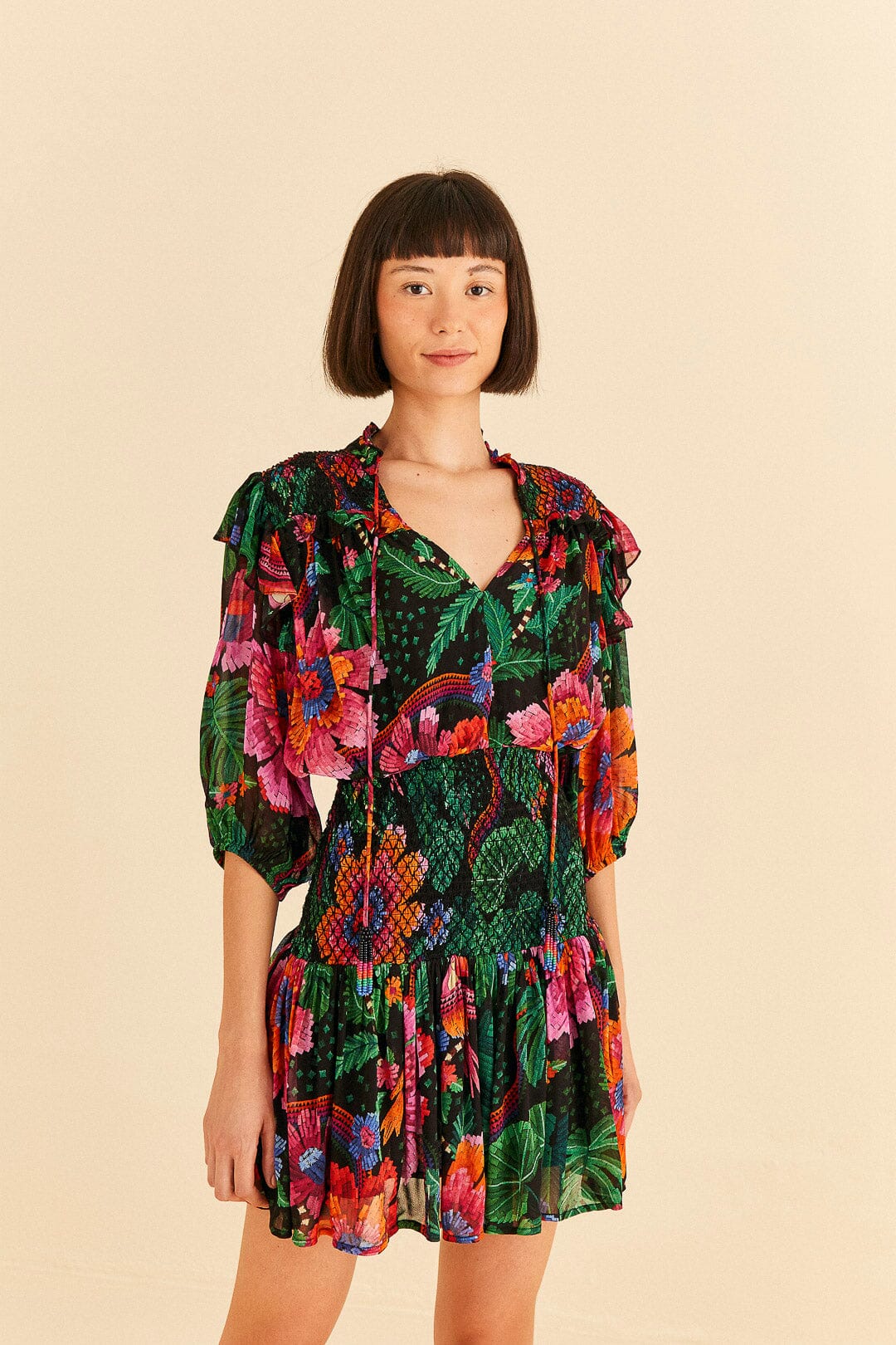 Flowering Garden Mini Dress