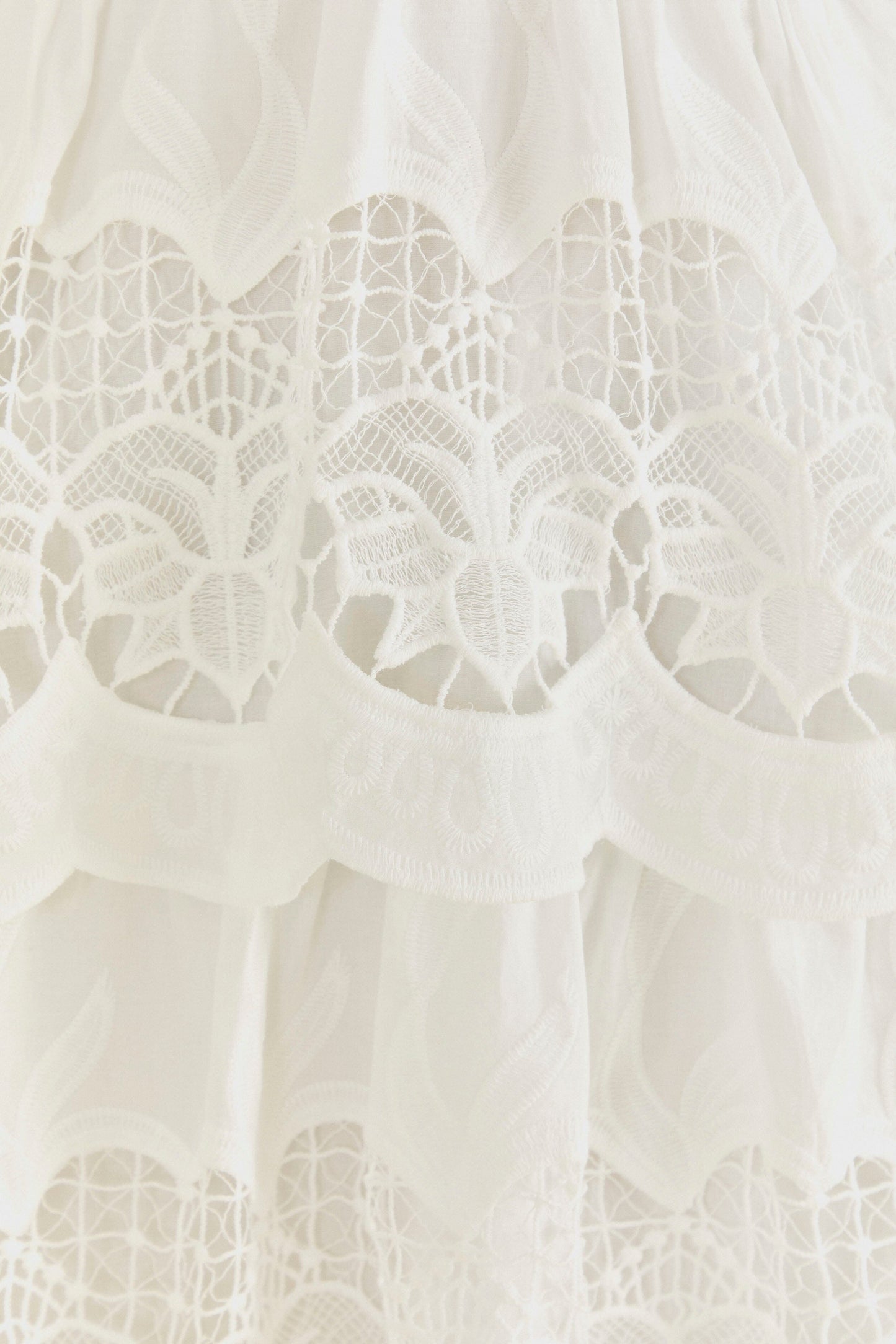 Off-White Richelieu Midi Dress