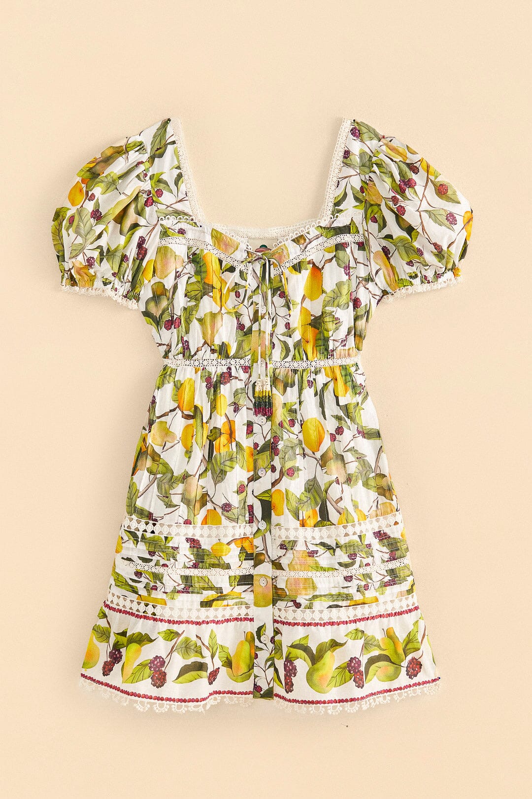 Off-white Fruit Orchard Mini Dress