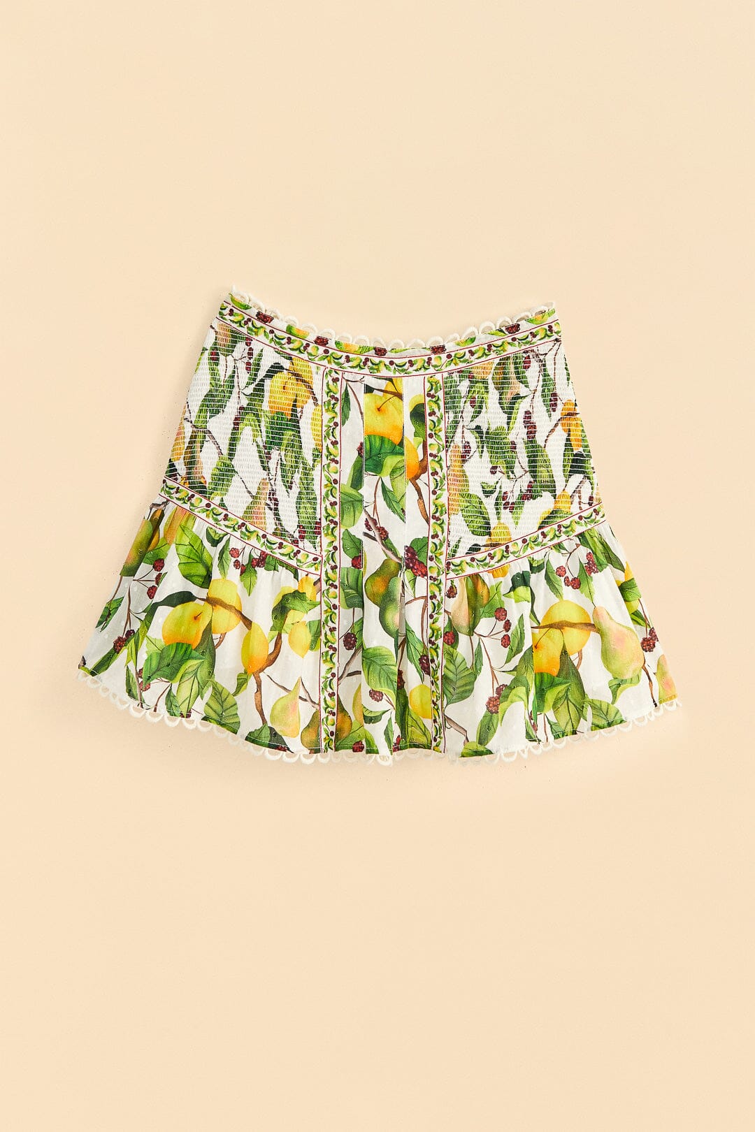 Off-White Fruit Orchard Mini Skirt