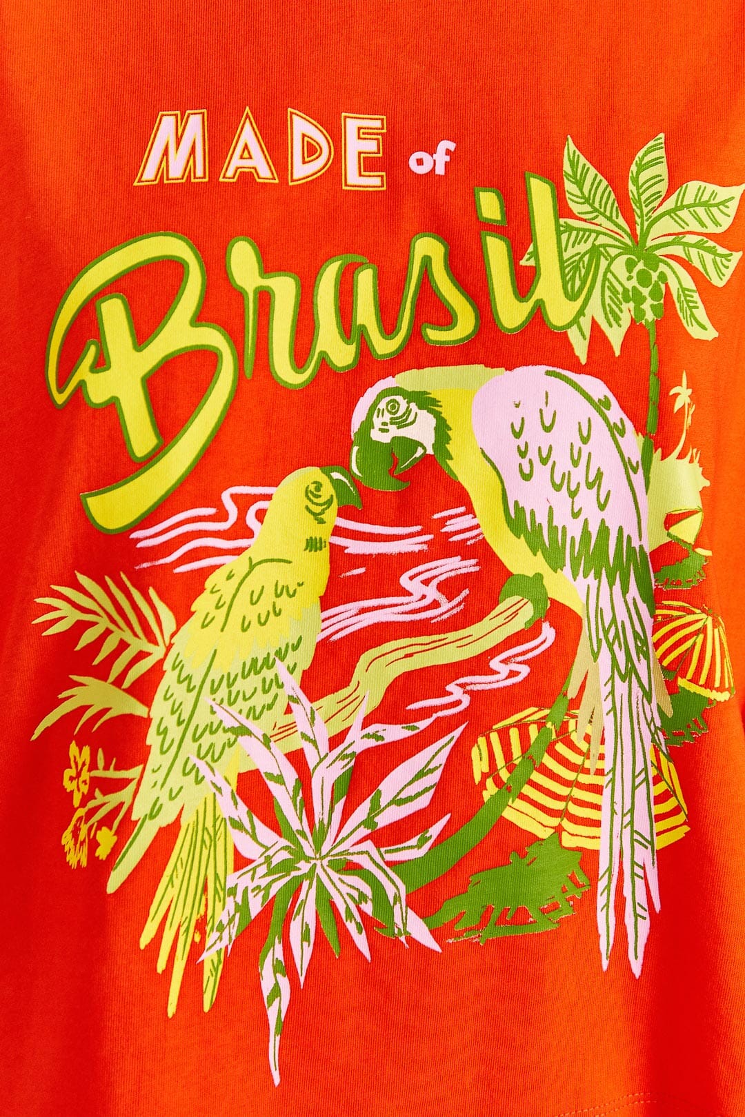 Red Brasil Organic Cotton T-Shirt
