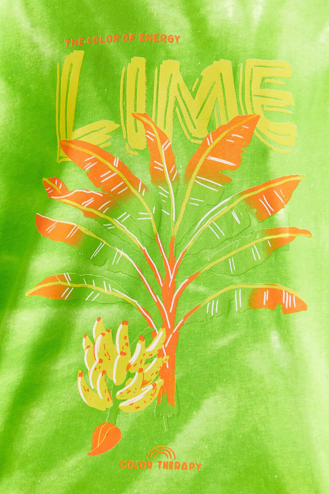 Green Lime Bananas Organic Cotton T-Shirt