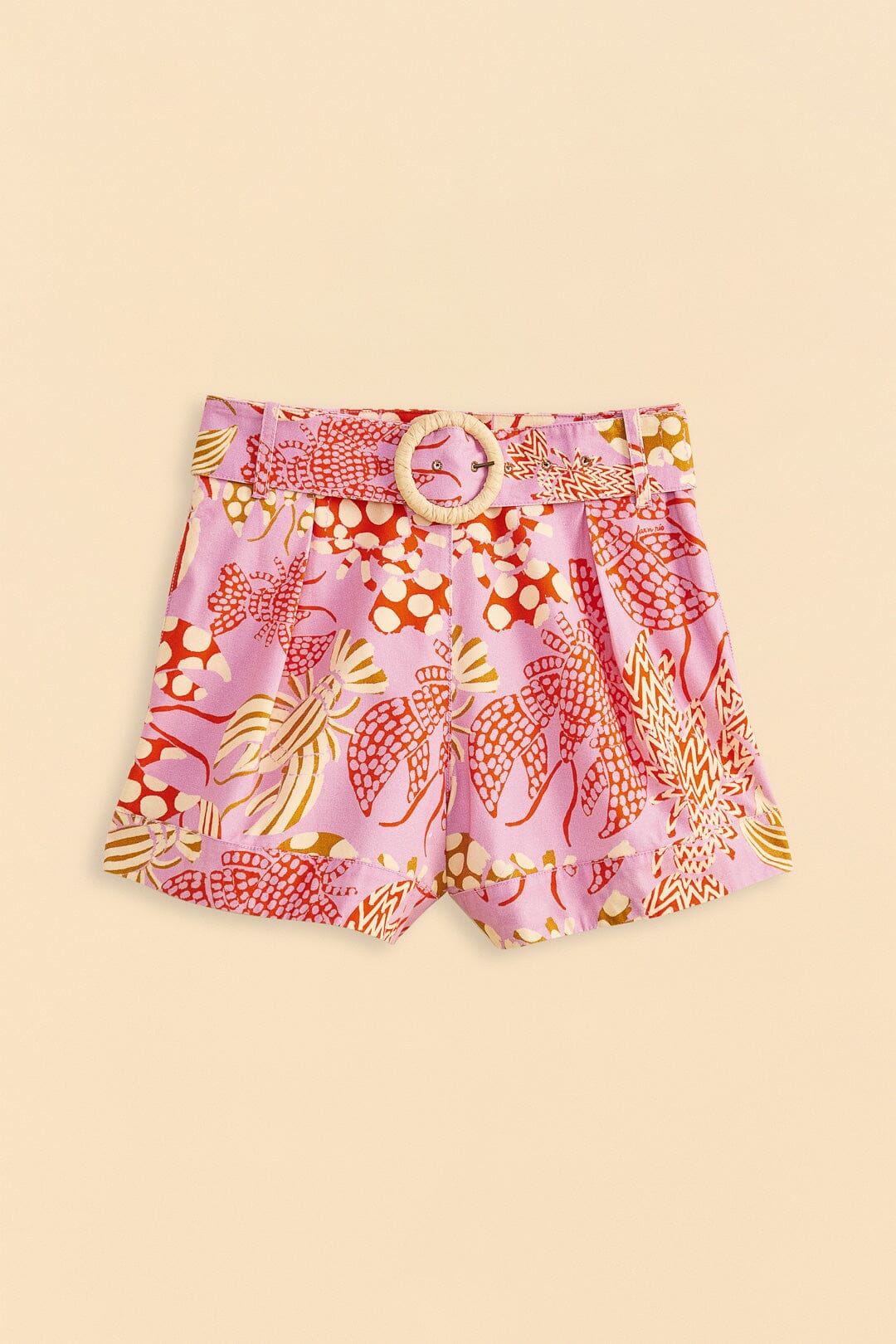 Pink Mixed Lobsters Shorts