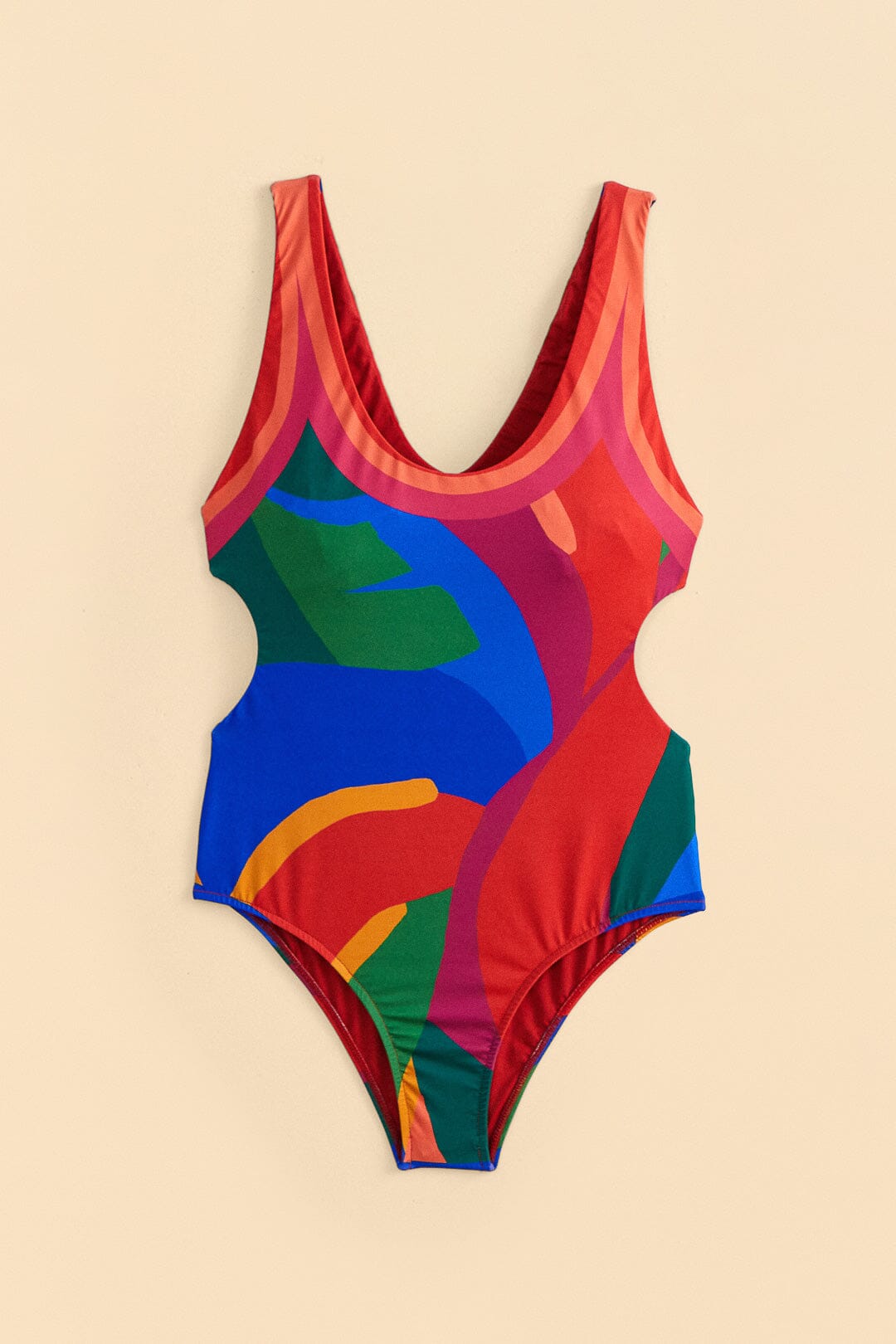 Colorful Leaves One-Piece Swimsuit – FARM Rio
