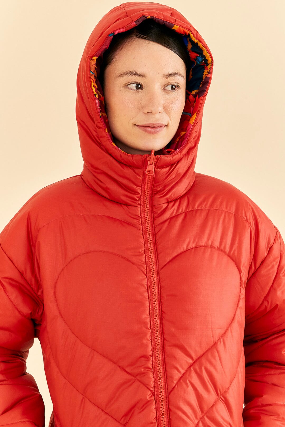 Vintage Wave Reversible Puffer Jacket – FARM Rio