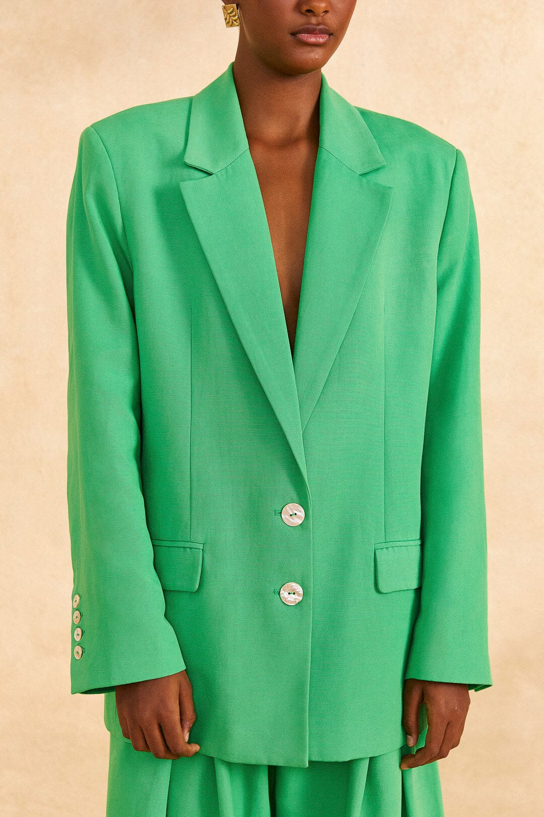 Bright Green Blazer
