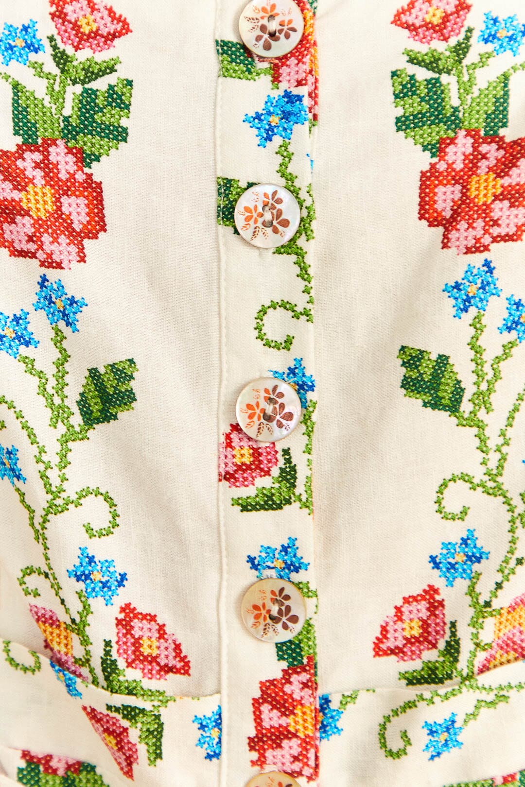 INVITE ONLY OFF WHITE WOVEN ROMPER main image 1