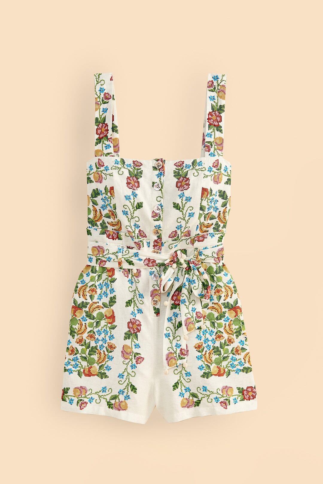 MADE FOR ROMANCE OFF WHITE WOVEN TOP