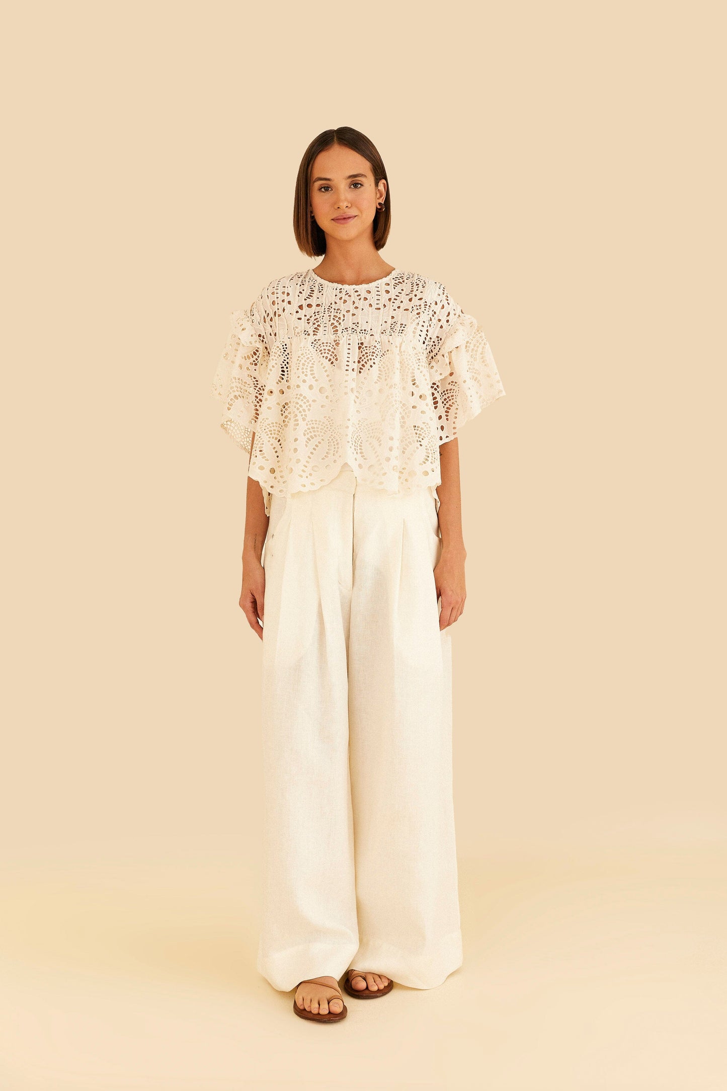 Off-White Palm Tree Richilier Blouse