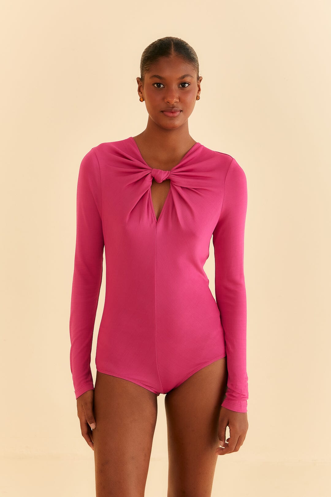 Pink Long Sleeve Bodysuit