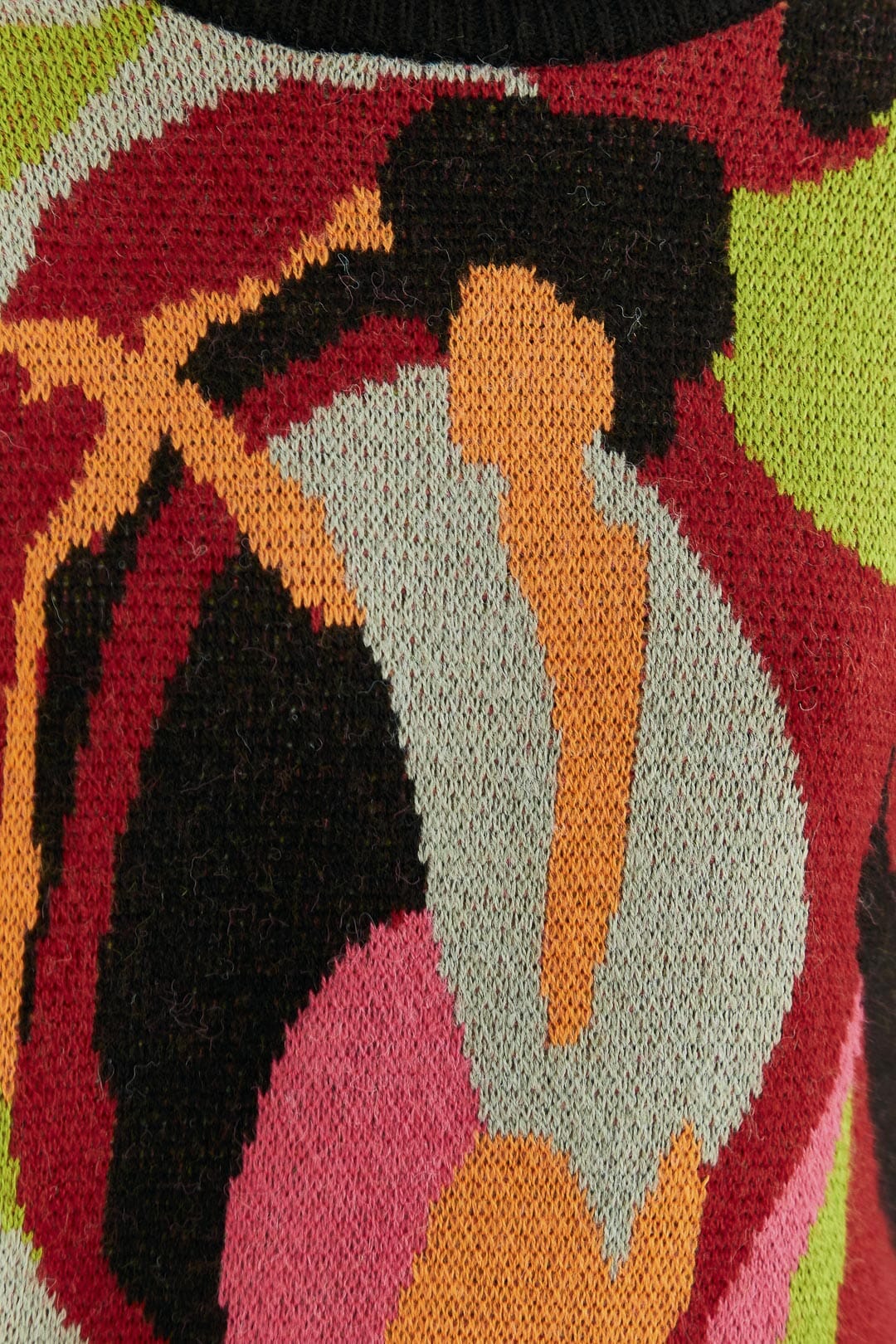 The Multicolor Dance Knit Sweater