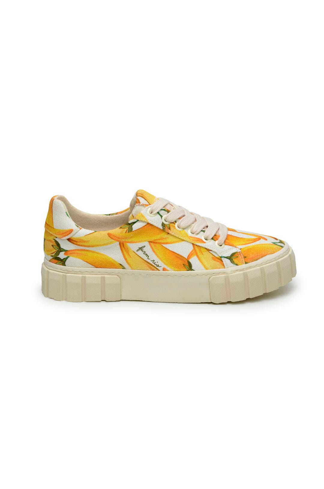 Off White Peppers Flatform Sneaker