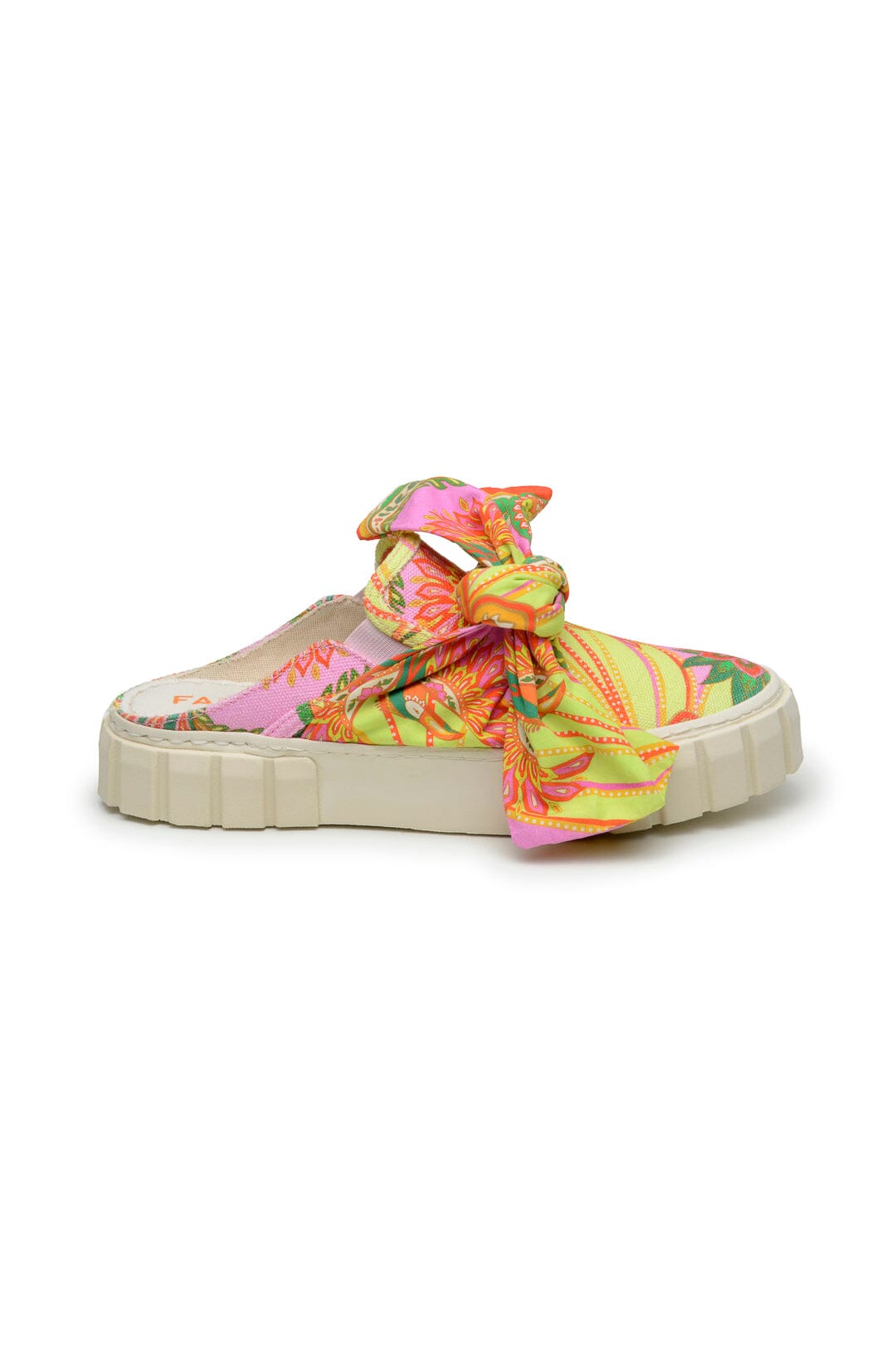 Beach Toucans Mule Sneaker With Bow
