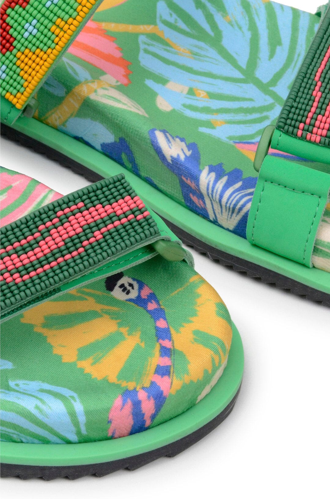 Colorful Forest Anatomic Slide Sandal