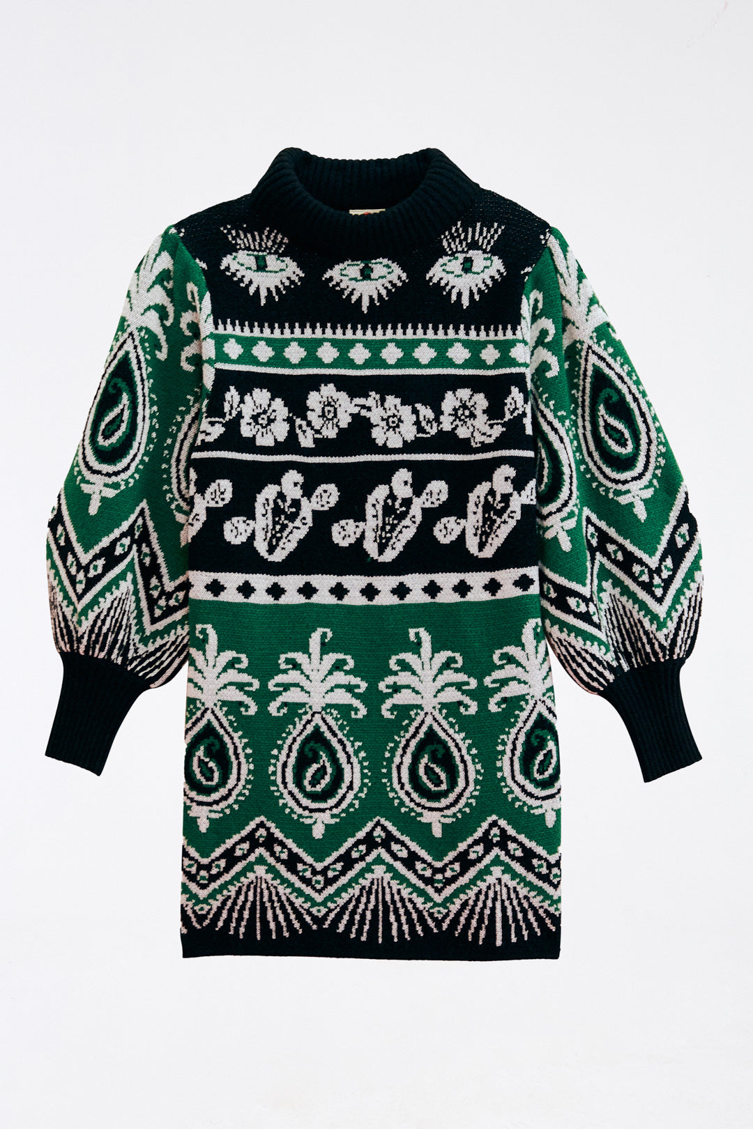 Mystic Scarf Sweater Dress