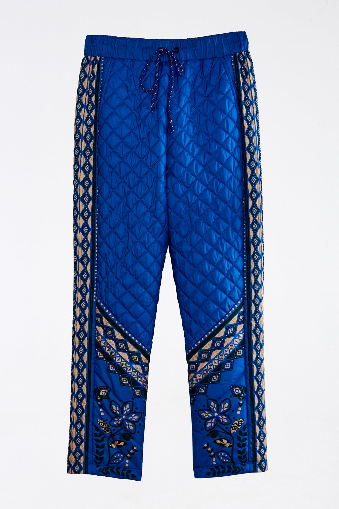 Black Macaw Forest Quilted Pants