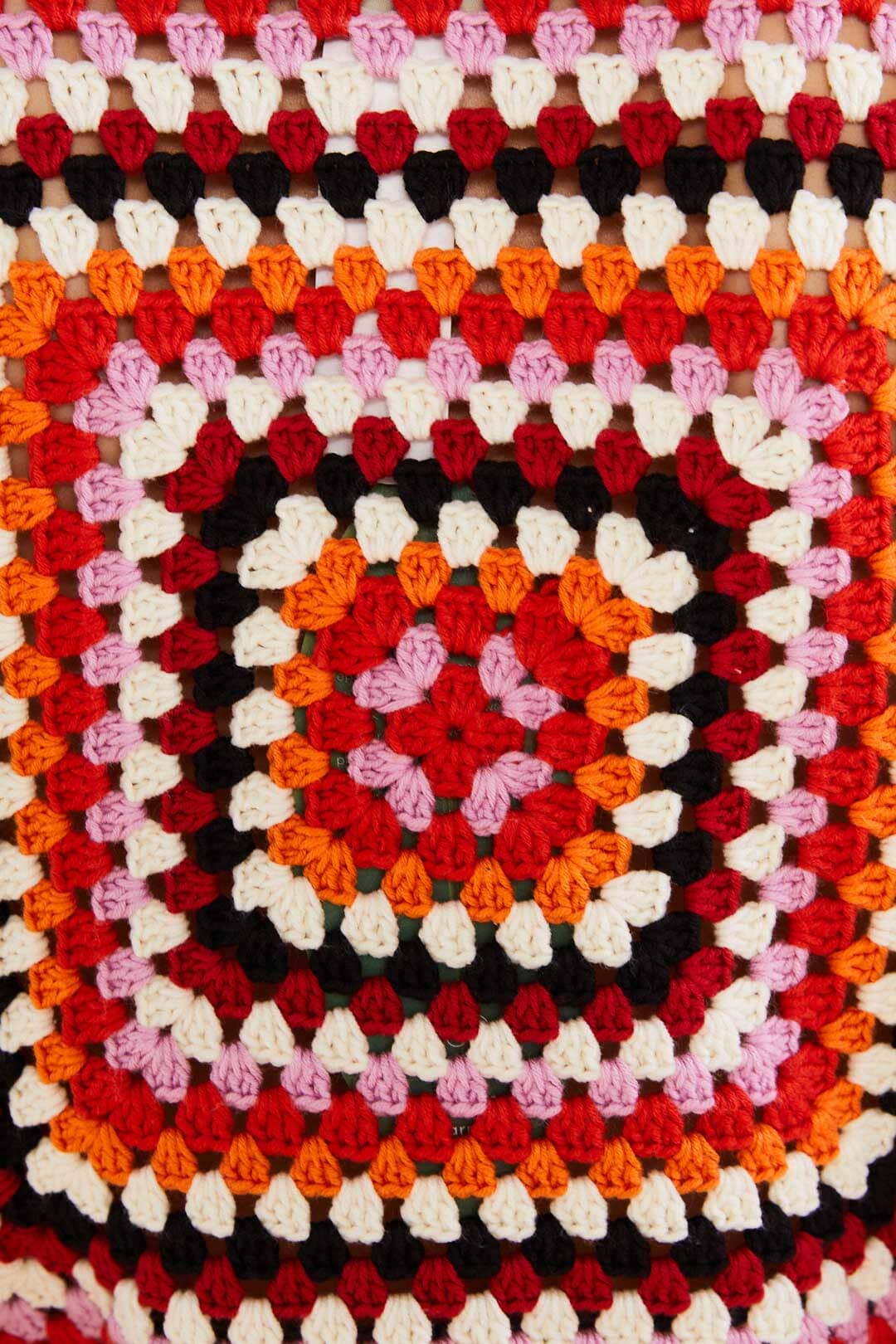 Multicolor Crochet Sweater