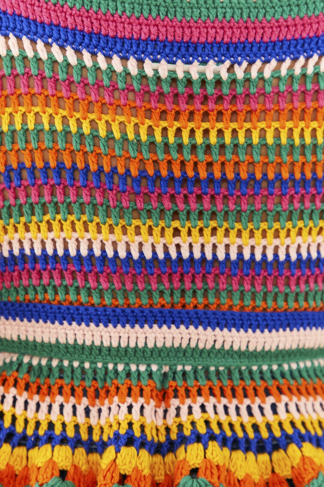 Multi Stitches Crochet Blouse