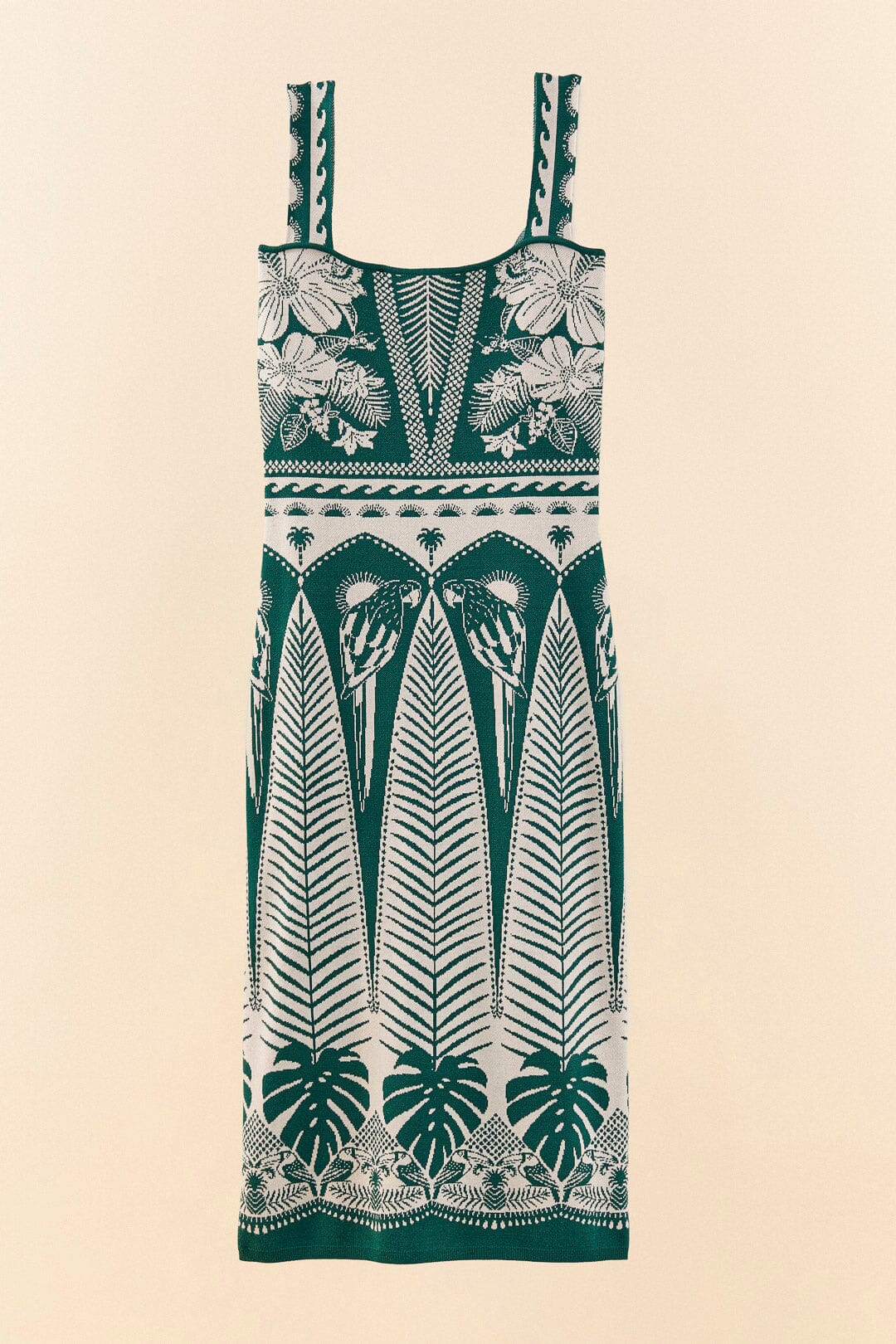 Off-White Macaw Elegance Knit Dress