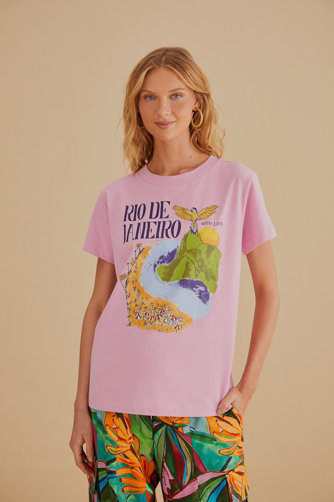 Rio De Janeiro Organic Cotton Fit T-Shirt